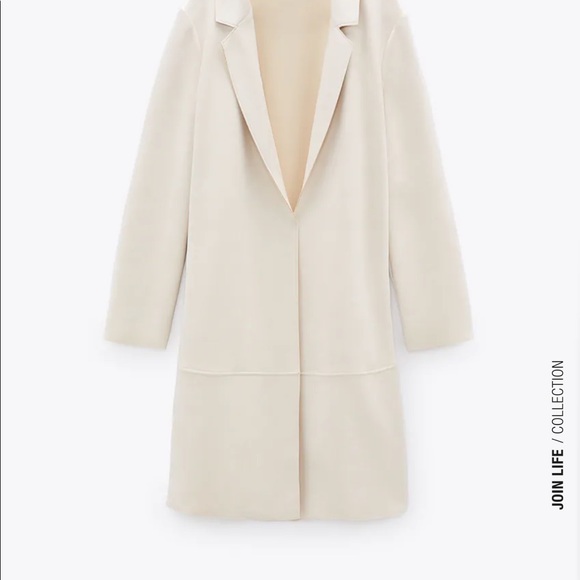 Faux suede coat - Picture 5 of 6